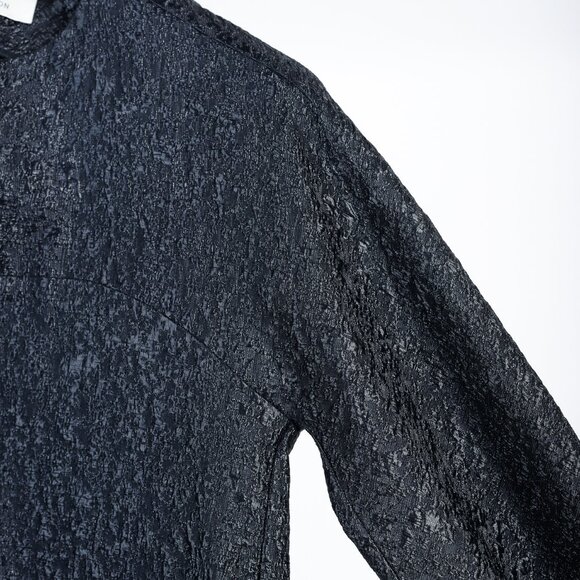 Studio Nicholson Effie Midnight-Blue Jacquard Dress - Picture 6 of 11